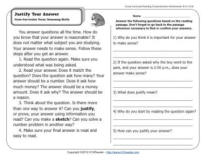 Reading Comprehension Reading Comprehension